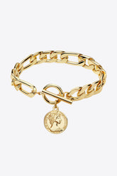 Chunky Chain Toggle Clasp Bracelet - Shah S. Sahota